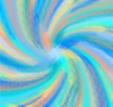 Digitale Kunst getiteld "Swirls" door Paul John Collins, Origineel Kunstwerk, 2D Digital Work