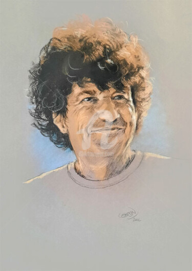 "Portrait de Jean Le…" başlıklı Tablo Paul Lebrun tarafından, Orijinal sanat, Pastel