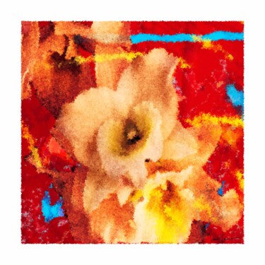 Artes digitais intitulada "orquídea dialética" por Paulo Celso Marcondes De Salles, Obras de arte originais, Pintura digital