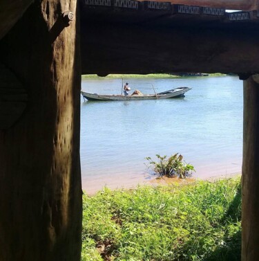 Fotografía titulada "TIRADORES DE AREIA" por Paulo Gêneses, Obra de arte original, Fotografía digital