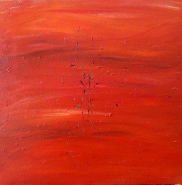Pintura titulada "Lava e chuva" por Paulo Gonzalez, Obra de arte original, Oleo