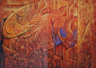 Pintura intitulada "A nº11" por Paulo Pinheiro, Obras de arte originais, Acrílico