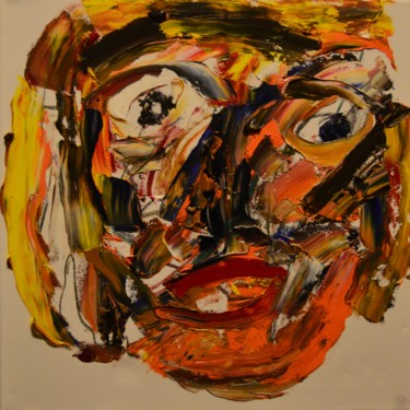 Pintura titulada "Caras" por Gritodetinta, Obra de arte original, Oleo