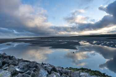 Photography titled "L'estuaire de la Ca…" by Paulo Viana, Original Artwork, Digital Photography Mounted on Aluminium