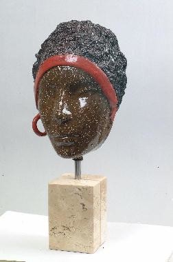 Pintura intitulada "Negra" por Paulo Faria, Obras de arte originais