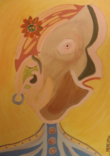 Pintura intitulada "gipsy soul" por Paulo Fontinha, Obras de arte originais