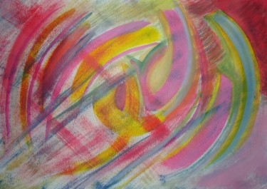 Painting titled "colour in the wind" by Paulo Fontinha, Original Artwork