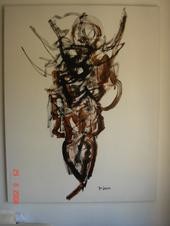 Pintura intitulada "Gentil" por Paulo Jobim, Obras de arte originais