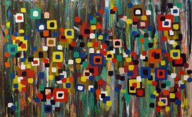 Arte astratta - CESARIUS Painting titled "Arte astratta - CES…" by Paulo Martin, Original Art, Acrylic