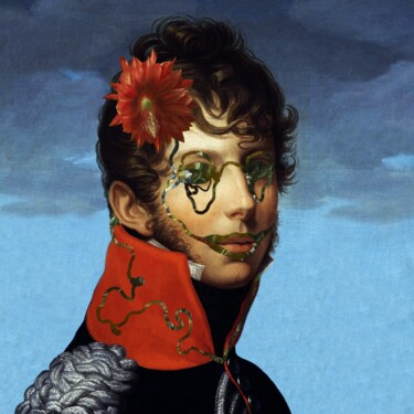 Arte digitale intitolato "Wilhelm's portrait" da Paulo Vilarinho, Opera d'arte originale, Fotomontaggio