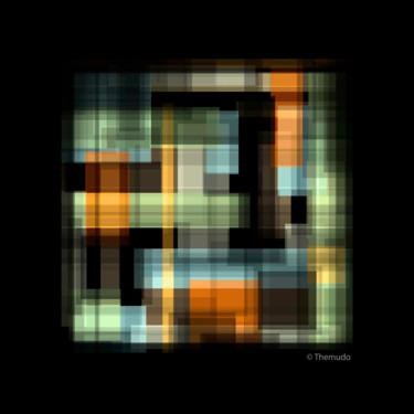 Цифровое искусство под названием "Blurred" - Paulo Themudo, Подлинное произведение искусства, Цифровая живопись
