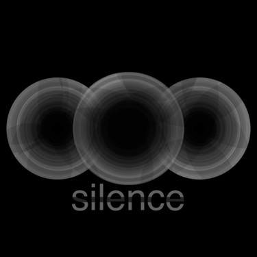 Arts numériques intitulée "Silence" par Paulo Themudo, Œuvre d'art originale, Peinture numérique