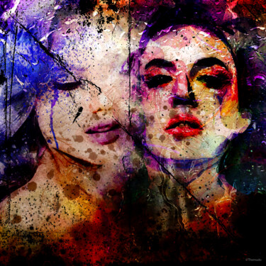 Digital Arts titled "Secret Desire" by Paulo Themudo, Original Artwork, Digital Painting