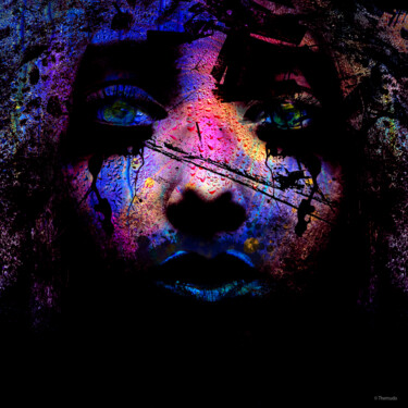 Digitale Kunst mit dem Titel "Identity" von Paulo Themudo, Original-Kunstwerk, Fotomontage