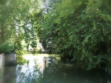 Фотография под названием "Silence de l'eau" - Paulous, Подлинное произведение искусства, Цифровая фотография Установлен на Д…