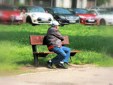 Photographie intitulée "Admiratif" par Paulous, Œuvre d'art originale, Photographie numérique