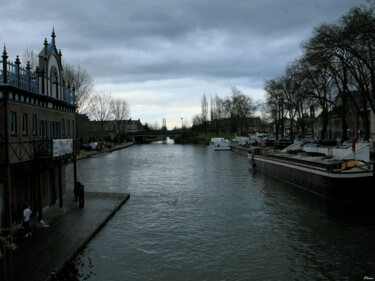 Photography titled "Bientôt l'orage" by Paulous, Original Artwork, Digital Photography Mounted on Other rigid panel