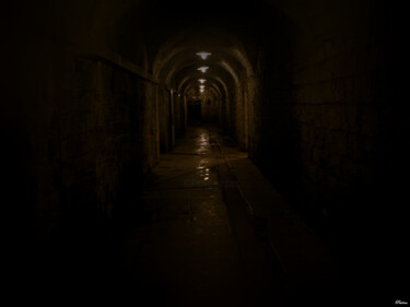 Fotografie mit dem Titel "Tunnel de la pensée" von Paulous, Original-Kunstwerk, Digitale Fotografie Auf Andere starre Platte…