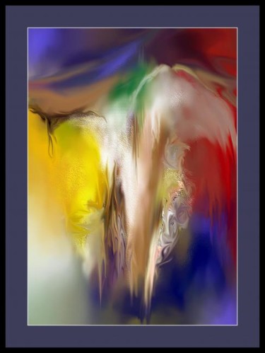 Digital Arts titled "Aurore boréale" by Paul Surdulescu, Original Artwork