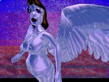 Arts numériques intitulée "ange3d.jpg" par Paulyvalent (Paul Elie), Œuvre d'art originale