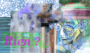 Digitale Kunst mit dem Titel "rien?" von Paulyvalent (Paul Elie), Original-Kunstwerk