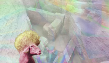 Arts numériques intitulée "mouton-punk.jpg" par Paulyvalent (Paul Elie), Œuvre d'art originale