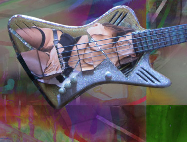 Design intitulada "bass-sexiste" por Paulyvalent (Paul Elie), Obras de arte originais