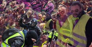 Digital Arts titled "fabrication de zomb…" by Paulyvalent (Paul Elie), Original Artwork, 2D Digital Work