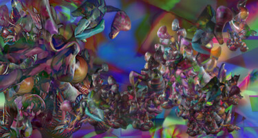 Digital Arts titled "bresils" by Paulyvalent (Paul Elie), Original Artwork, 3D Modeling