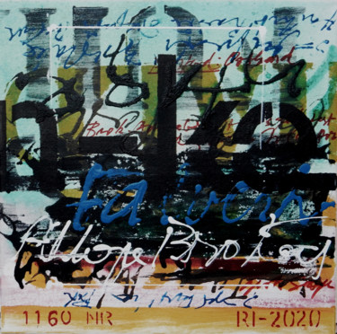 Malerei mit dem Titel "1160 NR" von Pavel A.Richtr, Original-Kunstwerk, Acryl