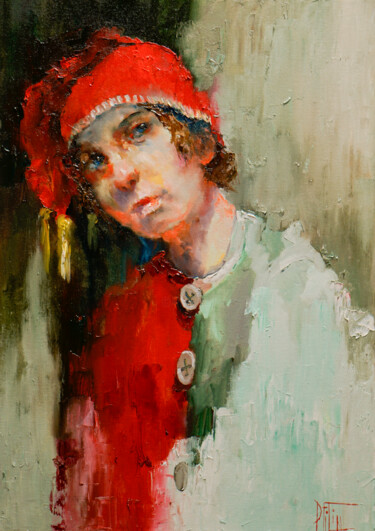 Картина под названием "my holiday" - Pavel Filin, Подлинное произведение искусства, Масло Установлен на Деревянная рама для…