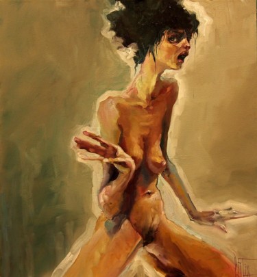 Pittura intitolato "EMOTIONS" da Pavel Filin, Opera d'arte originale, Olio