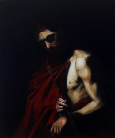 Pittura intitolato "Reproduction of "Ec…" da Pavel Krasheninin, Opera d'arte originale, Olio