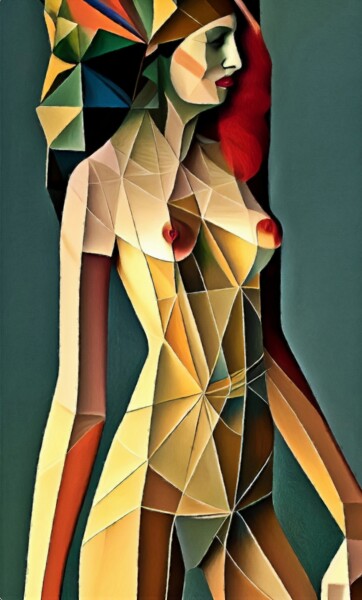 Peinture intitulée "Openness" par Pavel Kubelskyi, Œuvre d'art originale, Acrylique