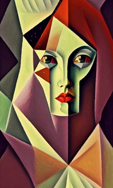 Malerei mit dem Titel "amazingness" von Pavel Kubelskyi, Original-Kunstwerk, Acryl