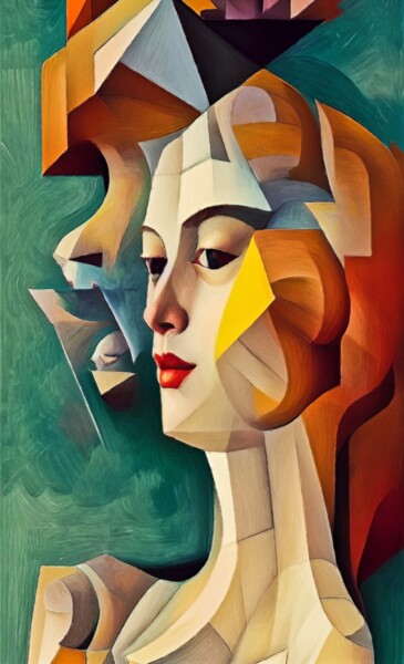 Malerei mit dem Titel "remarks" von Pavel Kubelskyi, Original-Kunstwerk, Acryl