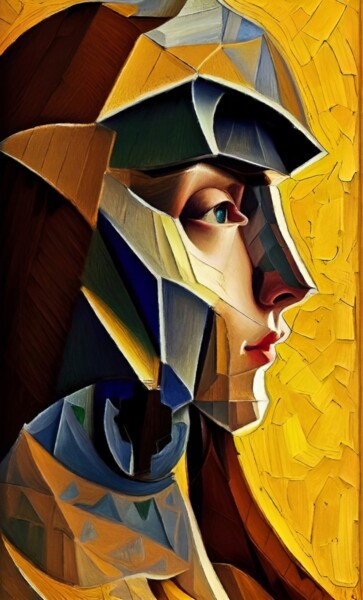 Painting titled "shine" by Pavel Kubelskyi, Original Artwork, Acrylic