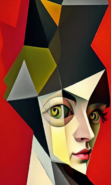 Peinture intitulée "hypnosis" par Pavel Kubelskyi, Œuvre d'art originale, Acrylique