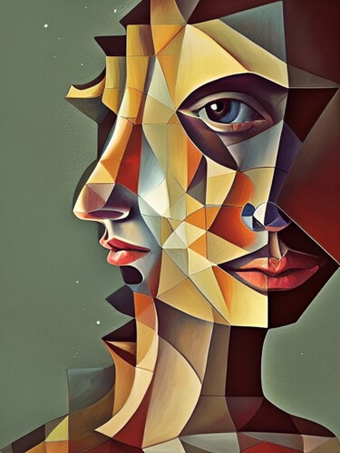 Painting titled "diversity" by Pavel Kubelskyi, Original Artwork, Acrylic