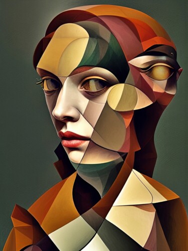 Peinture intitulée "I see everything" par Pavel Kubelskyi, Œuvre d'art originale, Acrylique