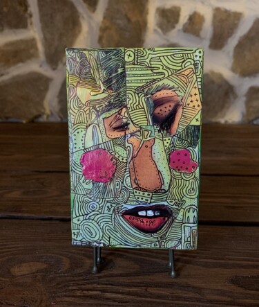 Wood human 32 Sculpture titled "Wood human 32" by Pavel Kuragin, Original Art, Wood