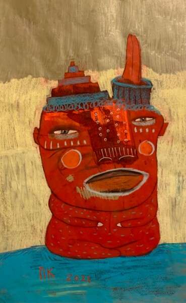 Pintura titulada "Quarantine. Second…" por Pavel Kuragin, Obra de arte original, Acrílico