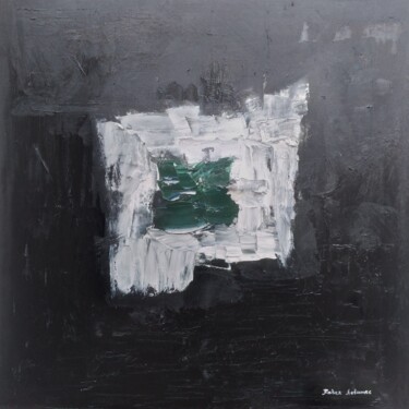 Painting titled "Emerald" by Pavel Levites, Original Artwork, Oil