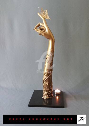 Скульптура под названием ""Мечта"" - Павел Жуковский, Подлинное произведение искусства, Пластмасса