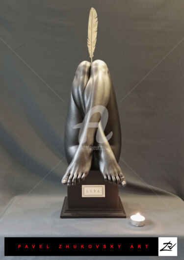 Скульптура под названием ""ЛЕДА"" - Павел Жуковский, Подлинное произведение искусства, Пластмасса
