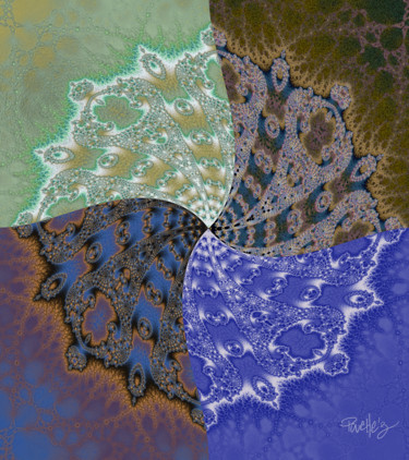 Digital Arts titled "Umbrella Tree" by Jim Pavelle, Original Artwork, 2D Digital Work