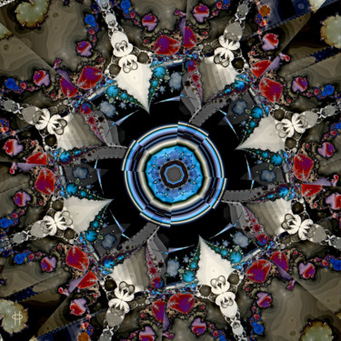 Digital Arts titled "Chapel Ceiling" by Jim Pavelle, Original Artwork