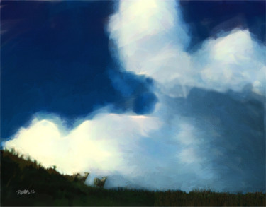 Digital Arts titled "Cloud Sheep - New Z…" by Jim Pavelle, Original Artwork