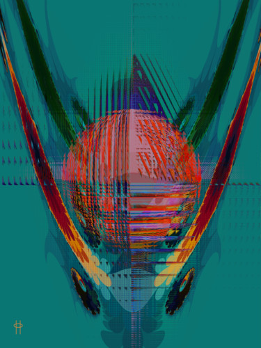 Digital Arts titled "Protea" by Jim Pavelle, Original Artwork, 2D Digital Work