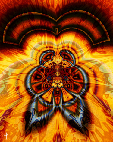 Digital Arts titled "Parasailing Aztec" by Jim Pavelle, Original Artwork, 2D Digital Work